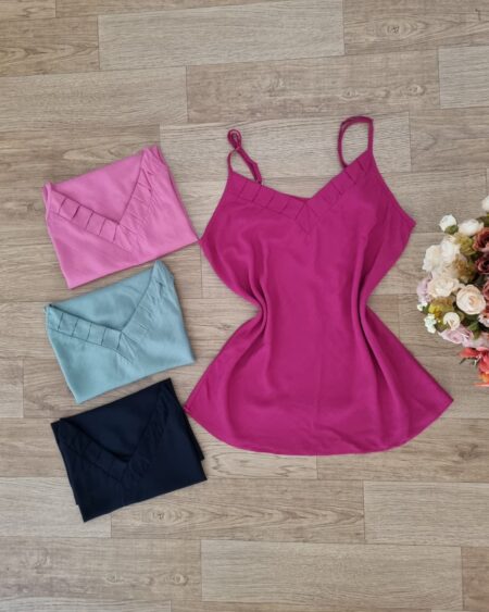blusa alcinha cores